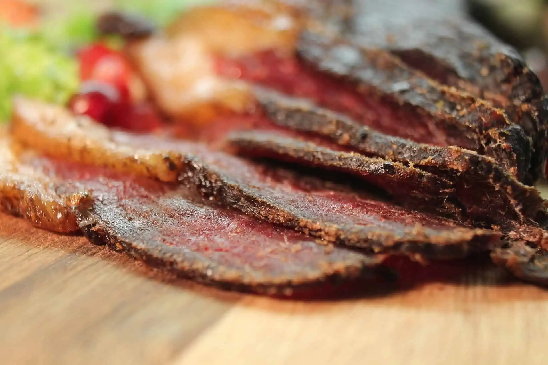 Biltong - Popular African food.