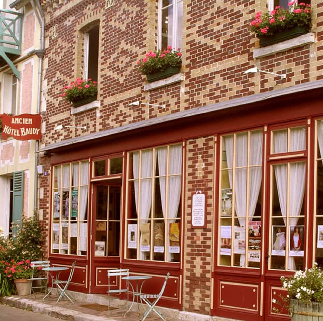 Eat at Le Baudy while on a Giverny day trip from Paris, France