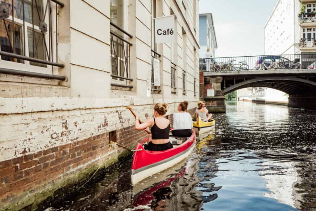 Cafe Canale, Hamburg Germany