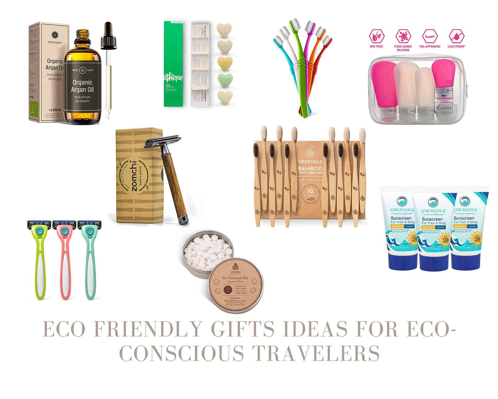 Eco-friendly toiletries - Gifts Ideas