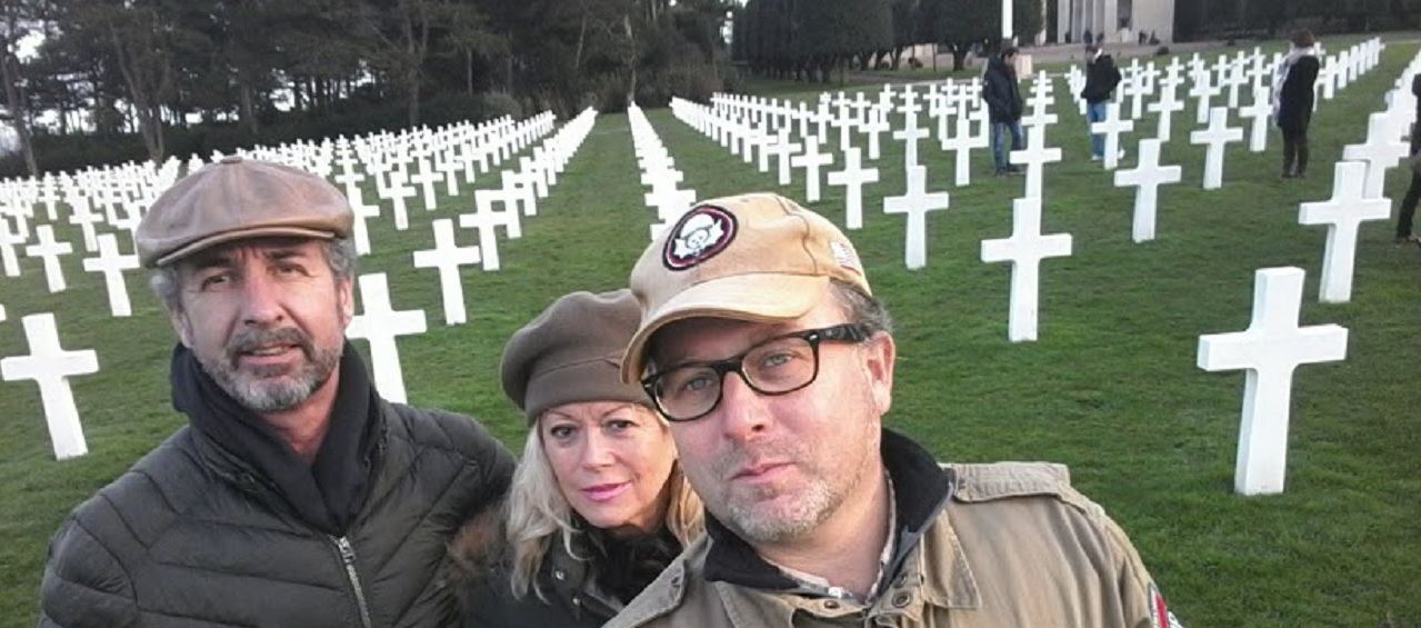 Igor shows the American Cemetery in the Normandy in Northern France.