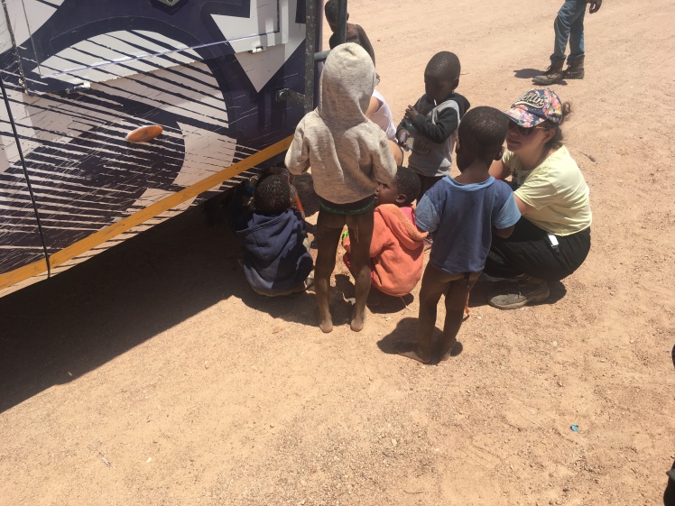 Shopping in markets in Namibia