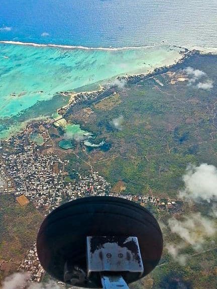 Skydiving in Mauritius