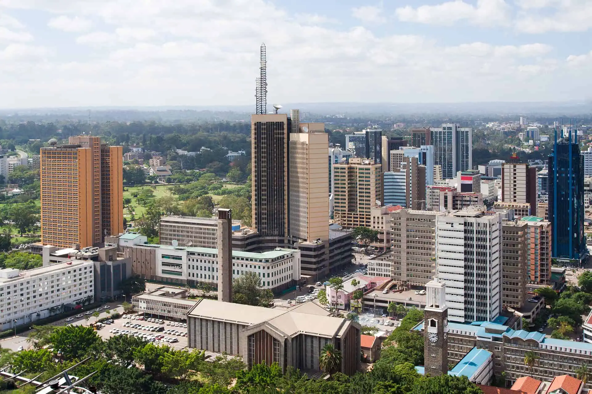 Nairobi, the capital city of Kenya