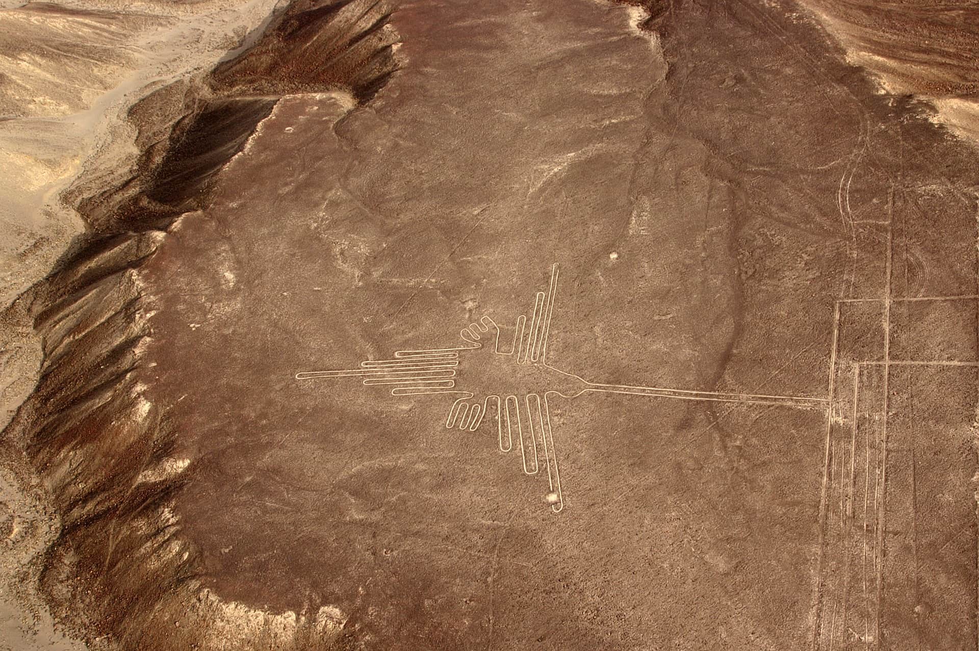 Nazca Lines in Southern Peru.