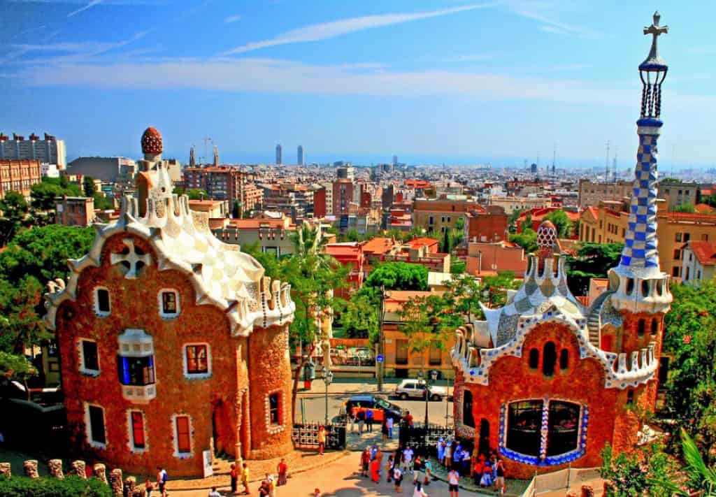 Park Guell, Barcelona Spain