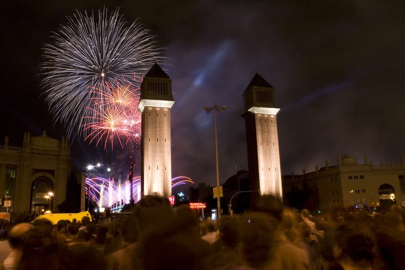 New year's eve in Barcelona