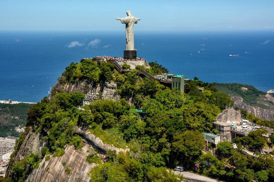 Christ the Redeemer in Rio De Janeiro