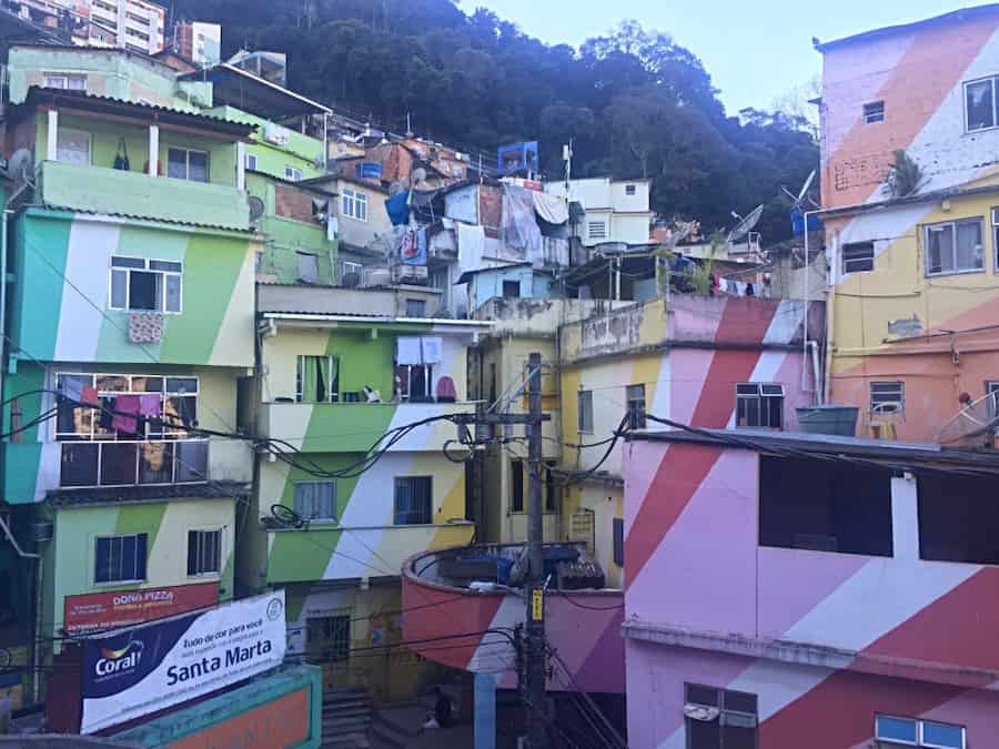 A Favela in Rio De Janeiro