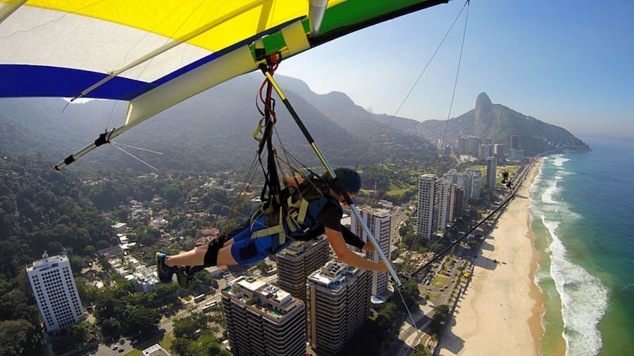 Hang Gliding over Rio De Janeiro