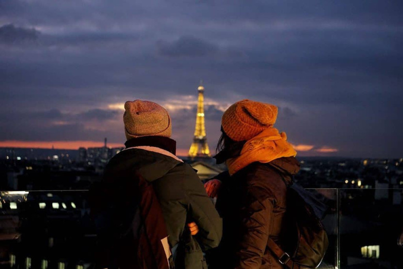 A bit magical - Winter in Paris, France.