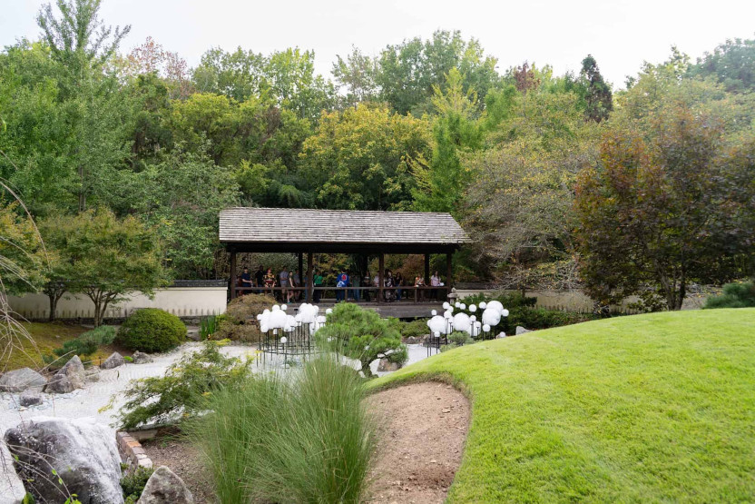Garden at the Cheekwood Estate in Nashville, USA.