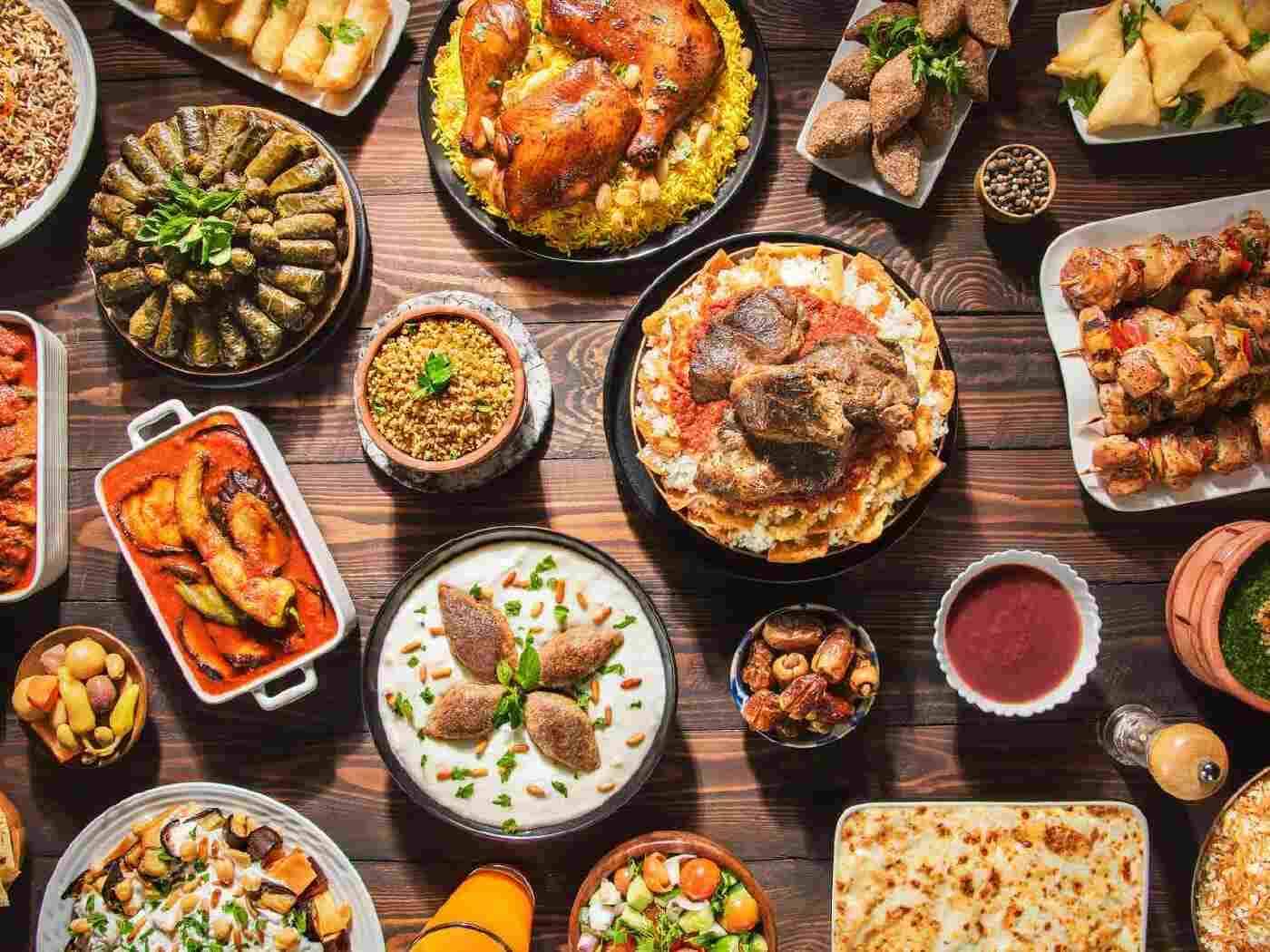 Traditional food during Ramadan