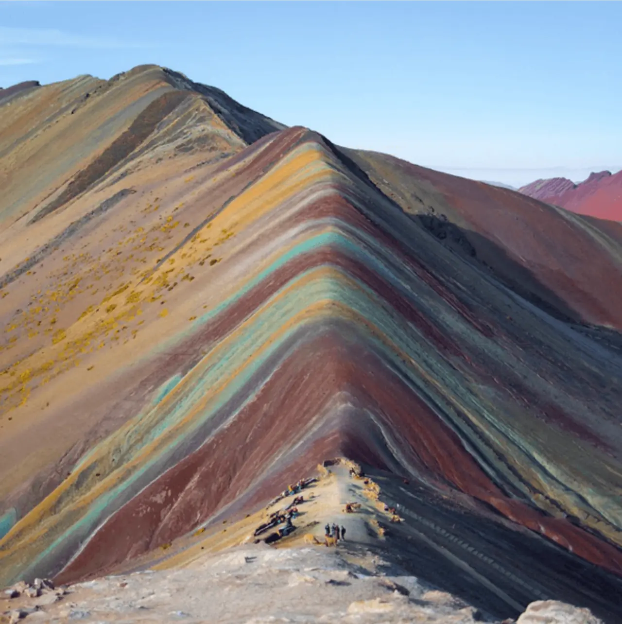 Rainbow Mountain in Peru with exploor Peru.