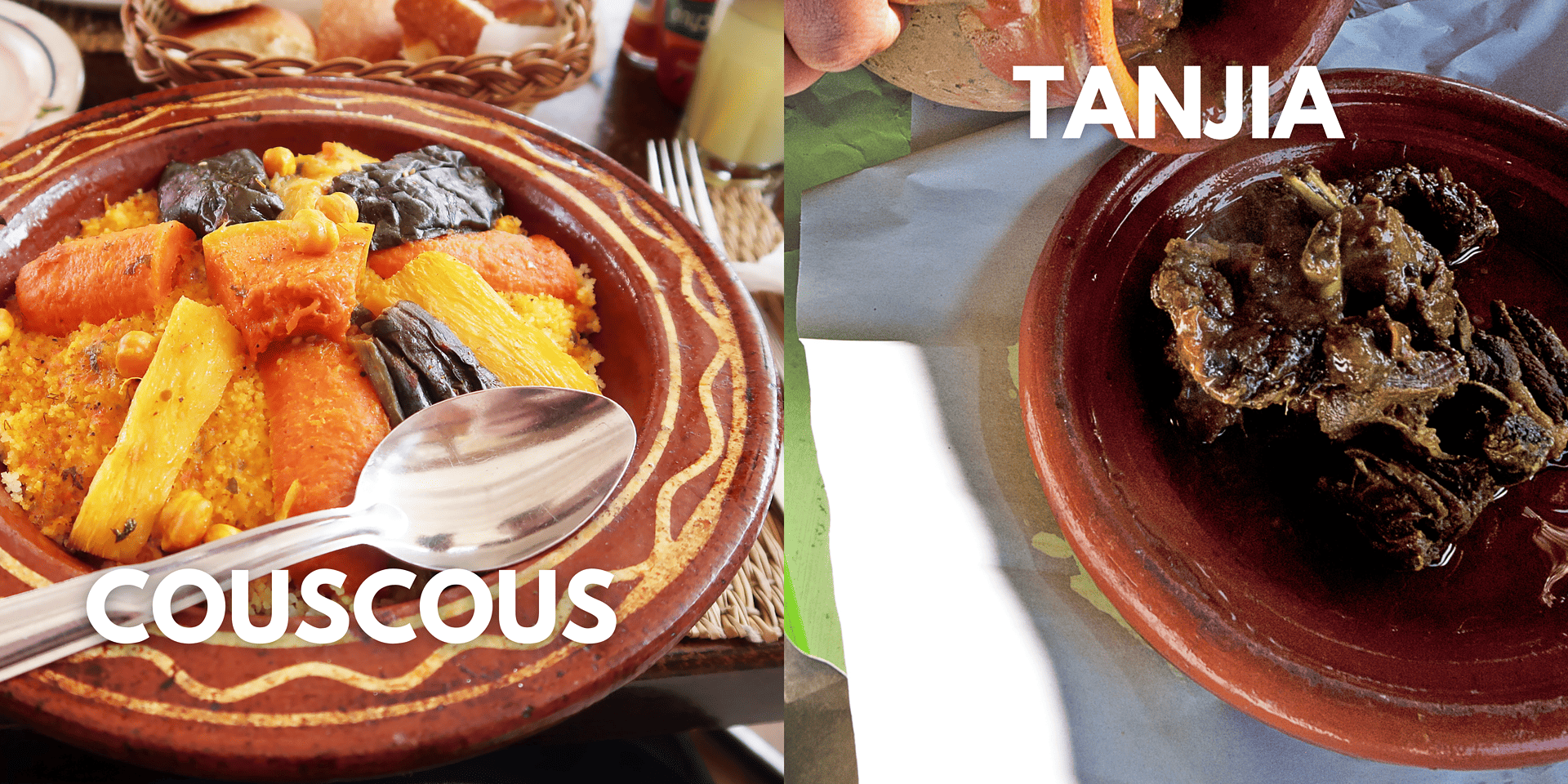 Traditional food in Morocco